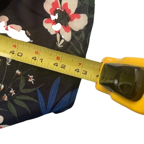 Meghan LA Floral Halter Maxi Dress M NWT Fairy Boho Chiffon Backless Ethereal - Picture 11 of 11